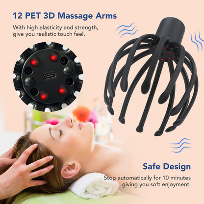 Electric Octopus Claw Scalp Massager